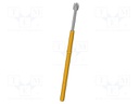 Test needle; Operational spring compression: 8mm; 5A; Ø: 2mm; 0.6N