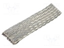 Braids; tape; Thk: 5mm; W: 50mm; 32AWG; Body dim: 50x5mm; 10m; SO/KO