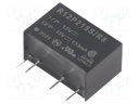 Converter: DC/DC; 2W; Uin: 10.8÷13.2V; Uout: 15VDC; Iout: 133mA; SIP7