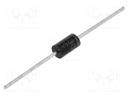 Diode: rectifying; THT; 600V; 3A; Ammo Pack; Ifsm: 150A; DO27; 100ns