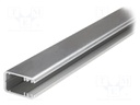 Profiles for LED modules; edge; L: 2m; aluminium; Int.width: 14mm