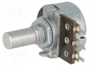 Potentiometer: shaft; single turn; 1MΩ; 200mW; ±30%; THT; 6mm