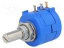 Potentiometer: shaft; multiturn; 20kΩ; 2W; ±5%; 6.35mm; linear; IP40