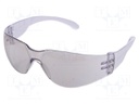Safety spectacles; Lens: light mirror; Features: UV400; Classes: 1