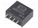Converter: DC/DC; 250mW; Uin: 5V; 15VDC; Iout: 16.67mA; SIP; 1.4g