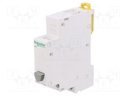 Module: pushbutton switch; 250VAC; 20A; DIN; monostable