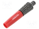 Adjustable spray; Mat: ABS,PP; straight