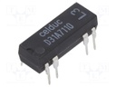 Relay: reed; SPST-NO; Ucoil: 24VDC; 1A; max.100VDC; 10W; Rcoil: 2150Ω