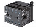 Contactor: 4-pole; NC x2 + NO x2; 220÷240VAC; 7A; DIN,on panel; B7