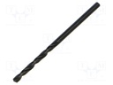 Drill bit; for metal; Ø: 2.5mm; L: 57mm; high speed steel