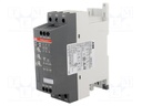 Module: soft-start; Usup: 208÷600VAC; DIN; 24VDC; 11kW; 1÷20/0÷20s