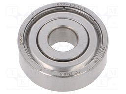 Bearing: single row deep groove ball; Øint: 7mm; Øout: 22mm; W: 7mm