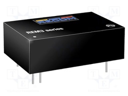 Converter: DC/DC; 3W; Uin: 18÷75V; Uout: 3.3VDC; Iout: 1A; DIP24; 14g