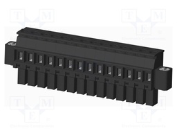 Connector: pluggable terminal block; plug; female; angled 90°