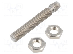 Sensor: proximity; OUT: PNP / NC; 2mm; 10÷30VDC; M5; IP67; 100mA