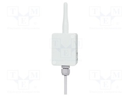 Radio transmitter; EnOcean; wall mount; IP20; 30m; pure white