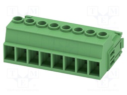 PCB connector, nominal cross section: 6 mm?, color: green, n