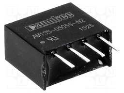 Converter: DC/DC; 1W; Uin: 4.5÷5.5V; 5VDC; Iout: 200mA; SIP4; 1.2g