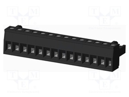 Connector: pluggable terminal block; plug; female; straight; 300V