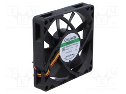 Fan: DC; axial; 24VDC; 80x80x15mm; Vapo; Out: F type