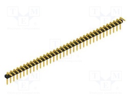 Connector: pin strips; pin header; male; PIN: 35; 2mm; THT; 1x35