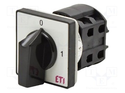 Switch: ammeter cam switch; Stabl.pos: 4; 32A; 0-1-2-3; Poles: 1