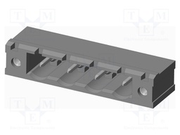 Connector: pluggable terminal block; socket; male; on PCBs
