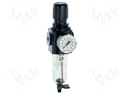 Compressed air regulator; BSP 3/8"; Working pressure: 0.3÷10bar