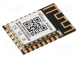 Module: WiFi; UART; SMD,THT; 24x16x3mm; 2Mbps