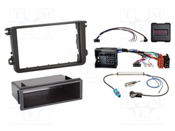 Adapter for control from steering wheel; Seat,VW,Škoda; black