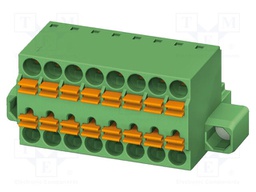 PCB connector, nominal cross section: 1.5 mm?, color: green,