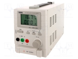 Power supply: laboratory; Channels: 1; 0÷120VDC; 0÷1A; Plug: EU