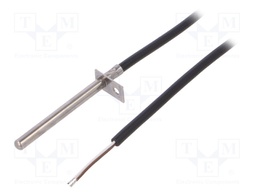 Sensor: temperature; Pt100; 100Ω; cl.B; Body dim: Ø6x73mm; Len: 1.5m