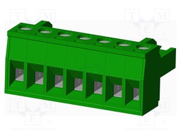 Connector: pluggable terminal block; plug; female; straight; 12A