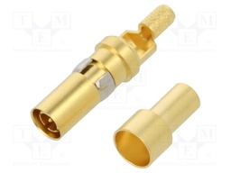 DIN-Signal coax m, solder/crimp 50Ohm