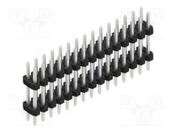 Connector: pin strips; pin header; male; PIN: 30; 2mm; THT; 2x15