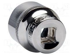 Cap; 6-angles,socket spanner; HEX 15mm; 3/8"; 28mm