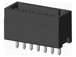 Connector: pluggable terminal block; socket; male; on PCBs