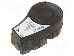 Tape; 19.1mm; 4.27m; white; Character colour: black