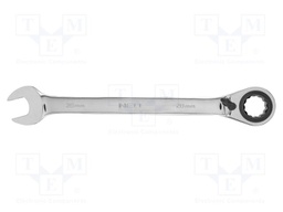 Wrench; combination spanner,with ratchet; 28mm; with switch