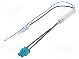 Cable; DIN plug,Fakra double plug; straight; Car model: 2002->