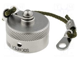 Protection cover; PT; internal bayonet; Mat: aluminum alloy