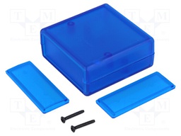 Enclosure: multipurpose; 1593; X: 66mm; Y: 66mm; Z: 28mm; ABS