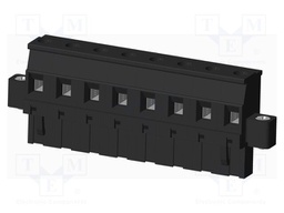 Connector: pluggable terminal block; plug; female; angled 90°