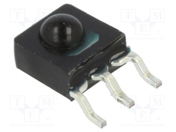 Integrated IR receiver; 38kHz; 2.7÷5.5V; 70°; Dim: 5.2x5x3.6mm