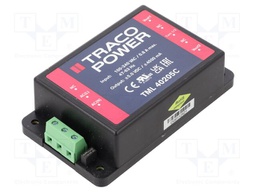 Converter: AC/DC; 40W; Uout: 5VDC; Iout: 4000mA; 84%; Series: TML 40