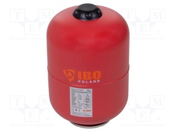 Expansion vessel; BASIC; 0÷100°C; central heating systems; 8l
