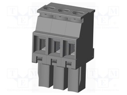 Connector: pluggable terminal block; plug; female; angled 90°