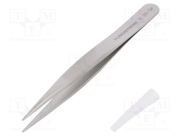 Tweezers; 120mm; for precision works; Blades: straight