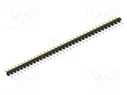 Connector: pin strips; pin header; male; PIN: 35; 2.54mm; SMT; 1x35